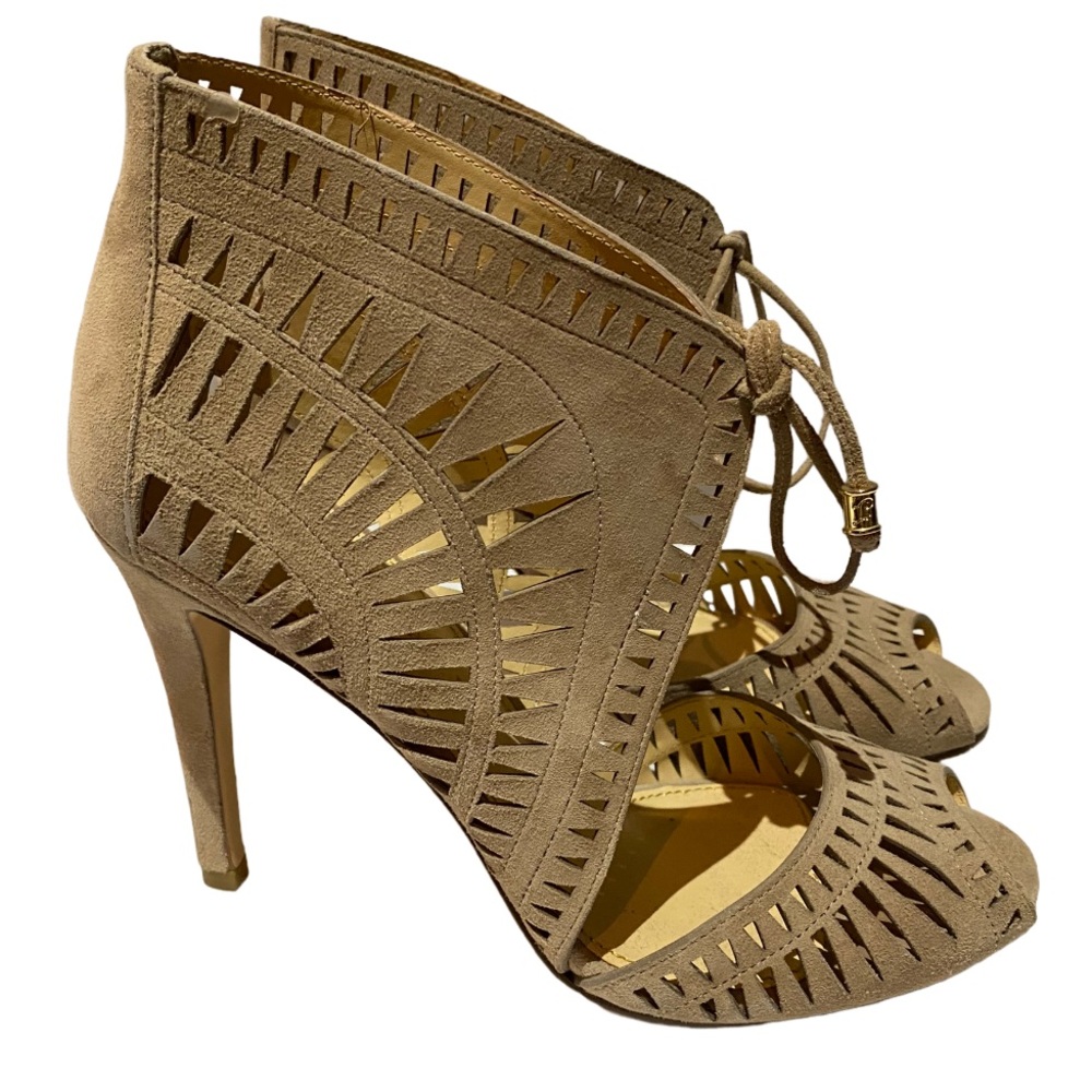 Ivanka Trump leather high heels size 8